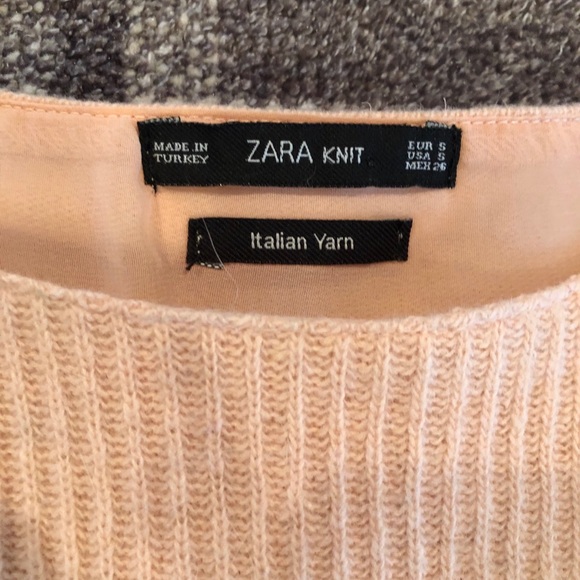 Light pink Zara Knit Sweater - Picture 3 of 3